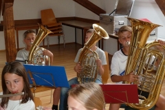 Jungmusiker-Camp Frauenalpe 2015
