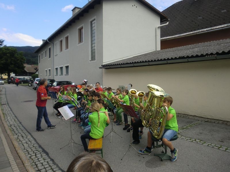 Jungmusiker-Camp Frauenalpe 2015