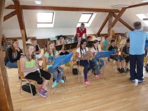 Jungmusiker-Seminar auf der Frauenalpe 2015